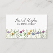 QR-Code-Juwelier Floral Visitenkarte (Vorderseite)