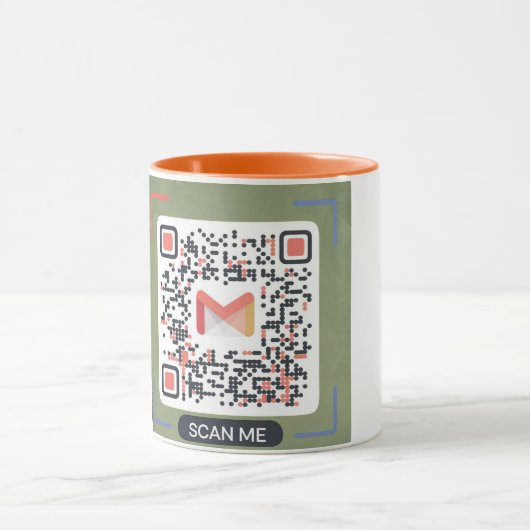 QR-Code-Kaffee-Tasse - Durchsuchen Sie mich auf So Tasse (Zentrum)