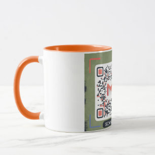 QR-Code-Kaffee-Tasse - Durchsuchen Sie mich auf So Tasse