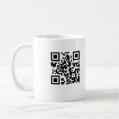 QR Code-Kaffee-Tasse Kaffeetasse (Links)