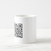 Qr-Code Kaffeetasse (Mittel)