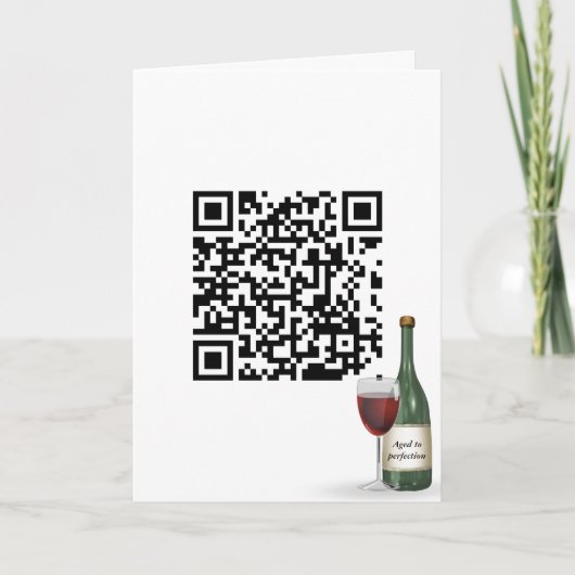 QR-Code Karte (Vorderseite)