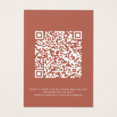 QR-Code-Karte (Rückseite)