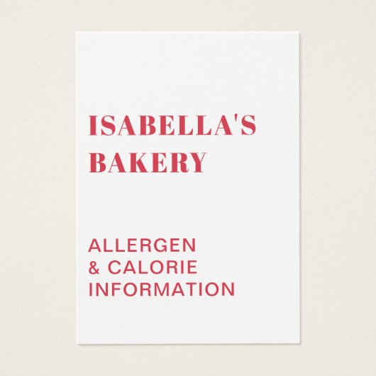 QR-Code-Karte (Vorderseite)