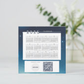 QR-Code-Karte für 2026-Kalender hinzufügen (Stehend Vorderseite)