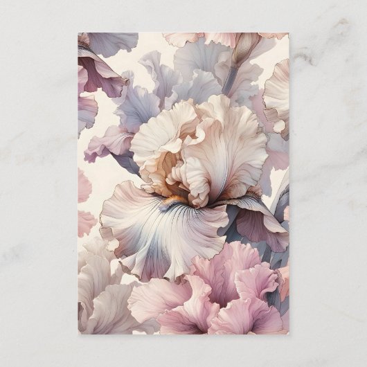 QR-Code-Karten für die Blumenzwiebelfäule Begleitkarte (Rückseite)