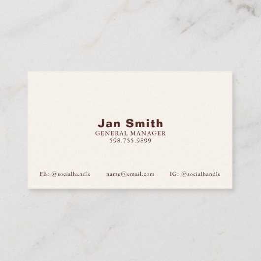 QR-Code-Karten für Kuhgeschäfte Visitenkarte (Rückseite)