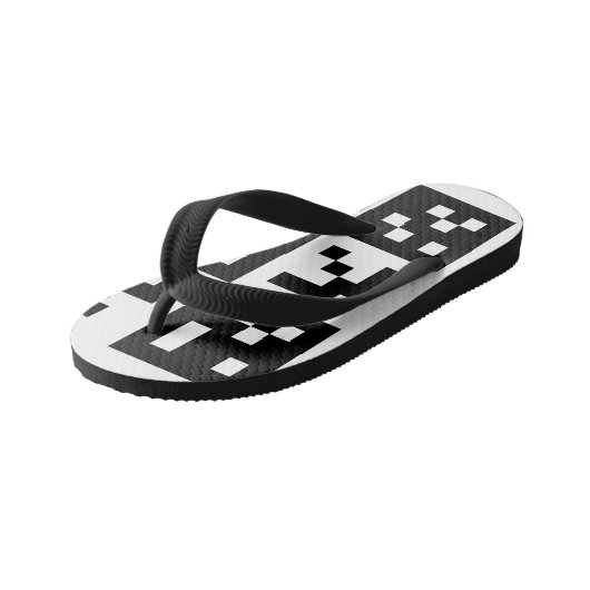 qr Code Kinderbadesandalen (Schrägansicht)