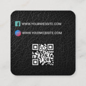 QR-Code | Kleidungslabel Preis Hang Tag (Rückseite)