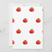 QR Code Kleine Kürbis auf dem Weg Babydusche Einladung (Rückseite)