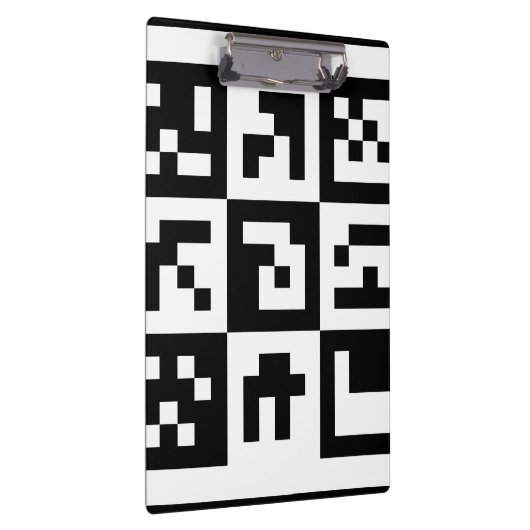qr Code Klemmbrett (Rechts)