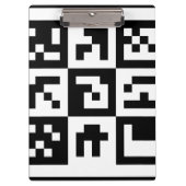 qr Code Klemmbrett (Vorderseite)