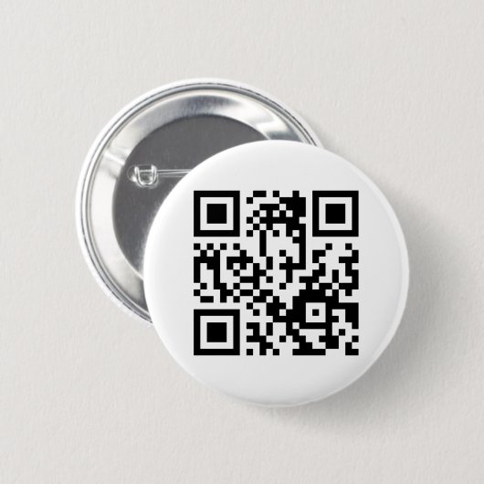 QR-Code Knopf Button (Vorne & Hinten)