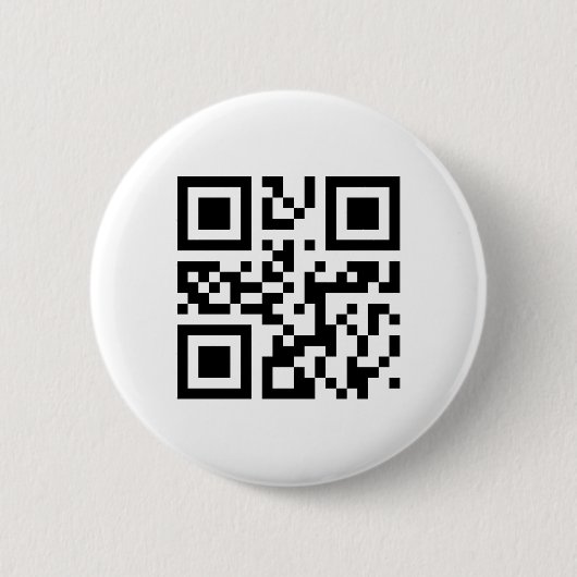QR Code-Knopf-Schablone Button (Vorderseite)