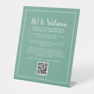 QR-Code Kontaktregister Sockelschild