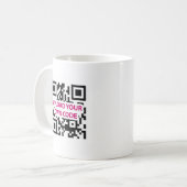 QR Code kundengerecht Kaffeetasse (Vorderseite Links)