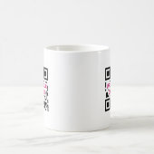 QR Code kundengerecht Kaffeetasse (Mittel)