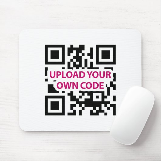 QR Code kundengerecht Mousepad (Mit Mouse)