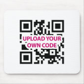 QR Code kundengerecht Mousepad (Vorne)