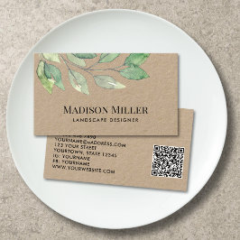 QR-Code-Landschaftsarchitekten-Begrünung Visitenkarte