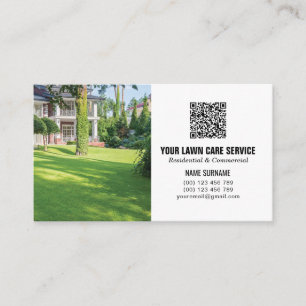 QR-Code Lawinenservice-Visitenkarte mit Fotos Visitenkarte