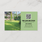 QR-Code Lawinenservice-Visitenkarte mit Fotos Visitenkarte (Vorderseite)