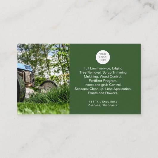 QR-Code Lawinenservice-Visitenkarte mit Fotos Visitenkarte (Rückseite)