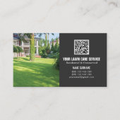 QR-Code Lawinenservice-Visitenkarte mit Fotos Visitenkarte (Vorderseite)
