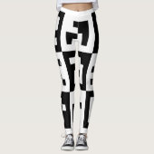 qr Code Leggings (Vorderseite)