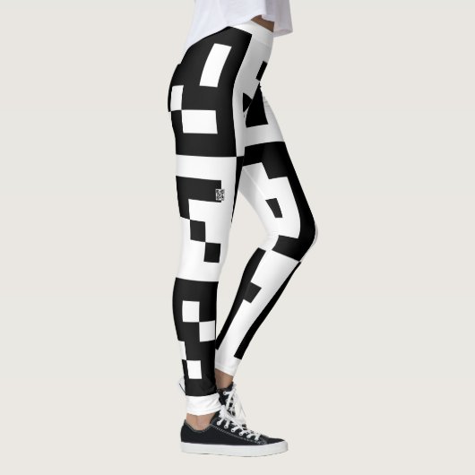 qr Code Leggings (Rechts)