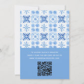 QR Code Lemon Main Squeeze Brautparty Einladung (Rückseite)