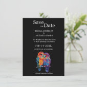 🌈 QR-Code LGBTQ Eternal Unity Hochzeit Save The Date (Stehend Vorderseite)