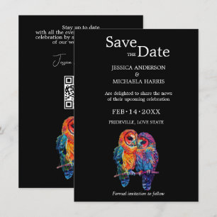 🌈 QR-Code LGBTQ Eternal Unity Hochzeit Save The Date