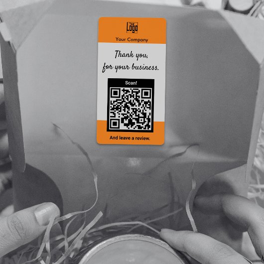 QR-Code-Logo Vielen Dank für Ihr Unternehmen