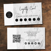 QR-Code-Loyalität für das Schwarze Unternehmen aus