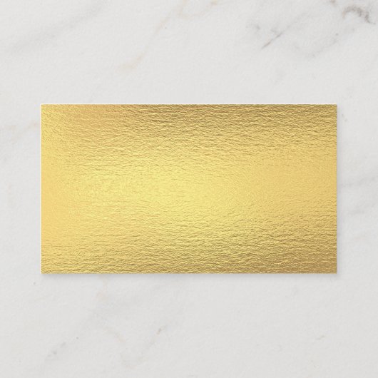 qr-Code-Make-up-Künstler 4 Fotos Collage Goldfolie Visitenkarte (Rückseite)