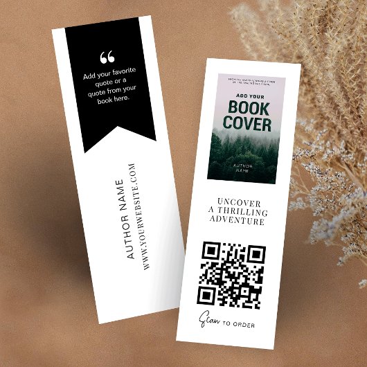 QR-Code-Marketing-Mini-Lesezeichen-Karte Mini Visitenkarte