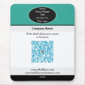 QR-Code-Maus-Pad HAMByWG Mousepad (Vorne)