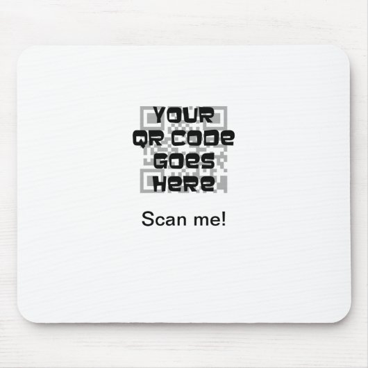 QR Code-Mäusematte Mousepad (Vorne)