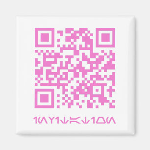 QR-Code-Meldung für das HOCO-Datum.b Magnet
