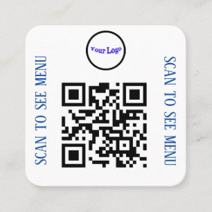 QR Code Menü Karten für Restaurants und Cafés