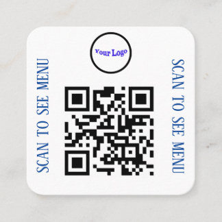 QR Code Menü Karten für Restaurants und Cafés