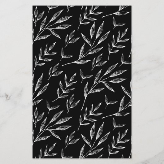 QR Code Menü Minimal elegante Seating Chart Hochze (Rückseite)