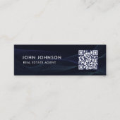 QR Code Mini-Visitenkarte Mini Visitenkarte (Vorderseite)