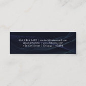 QR Code Mini-Visitenkarte Mini Visitenkarte (Rückseite)