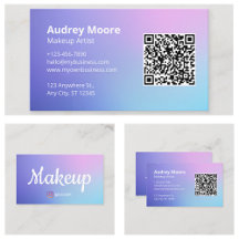 QR Code Minimalistisch Makeup Artist