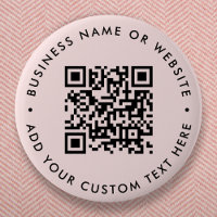 QR-Code | Minimalistisch Rosa Rosa
