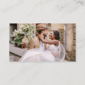 QR Code Minimalistische UAWG Wedding Website Begleitkarte (Rückseite)