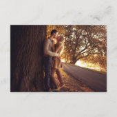 QR Code Minimalistische UAWG Wedding Website Begleitkarte (Rückseite)