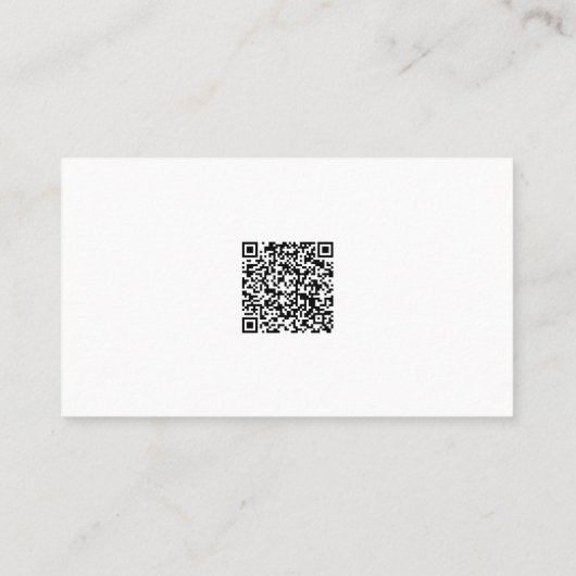 QR-Code mit Beruflicher eleganter Computerreparatu Visitenkarte (Rückseite)